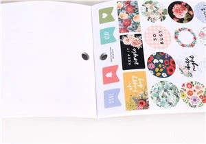 Buku Catatan Jurnal Jurnal Percetakan Lingkaran Pengikat Wayar Kulit Keras